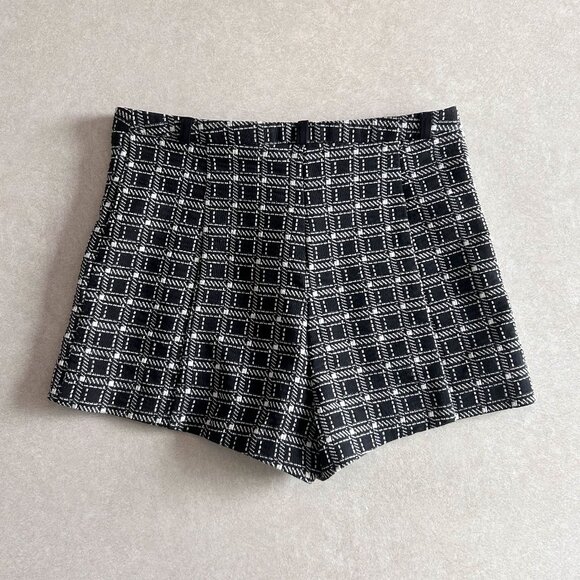 River Island Black Check Smart Shorts ASO Taylor Swift - Picture 4 of 8